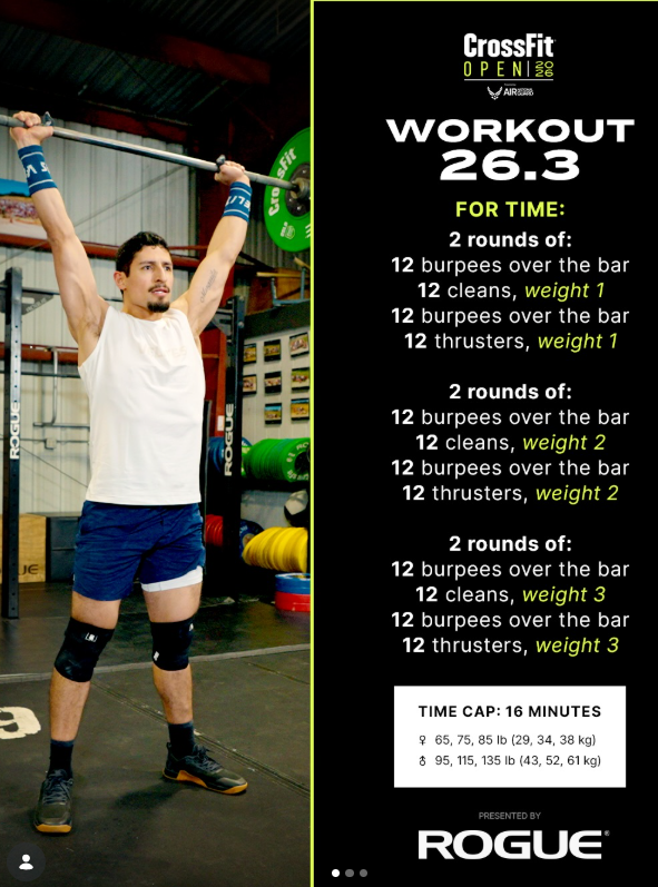 Crossfit open 26.3