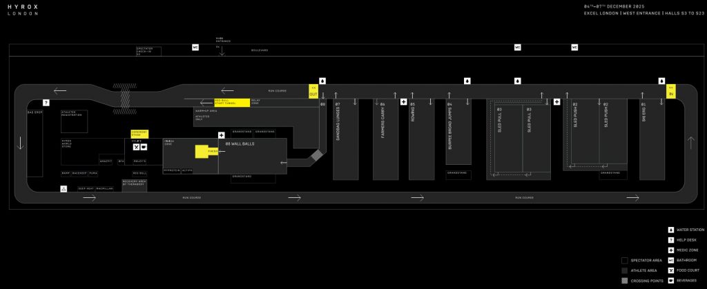 HYROX-LONDON-EXCEL-MAP