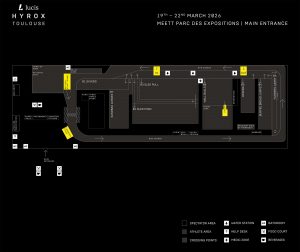 Map hyrox toulouse 2026