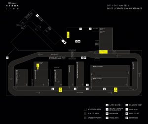 Carte HYROX LYON 2026