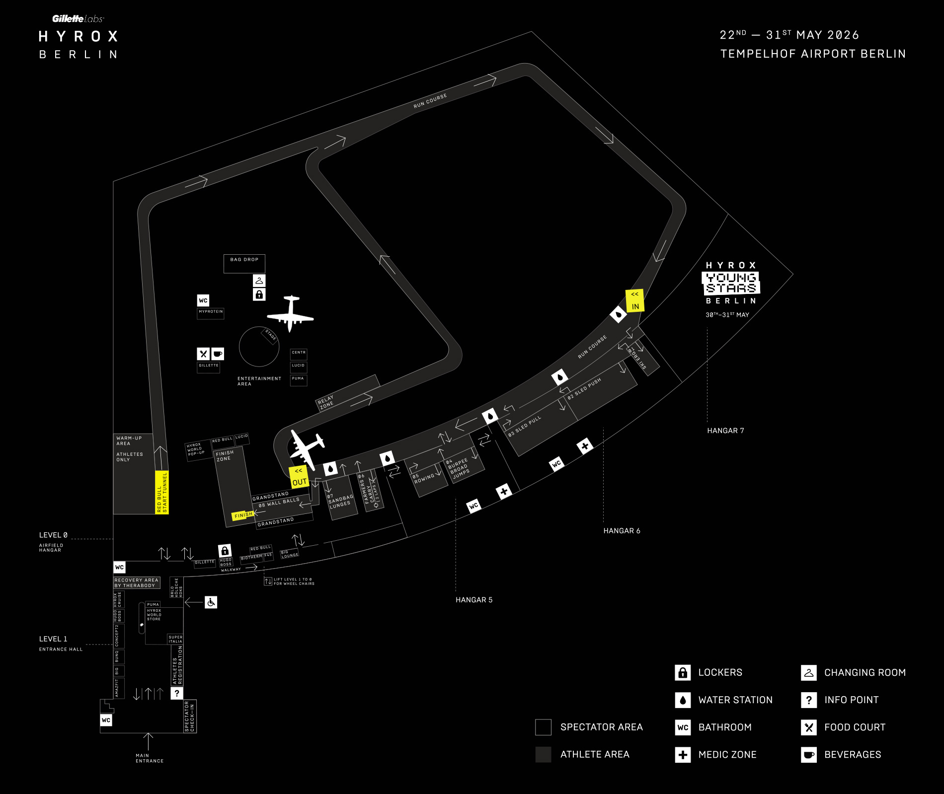 Map HYROX Berlin 2026
