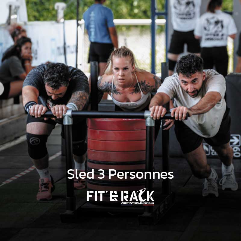 Sled 3 personnes