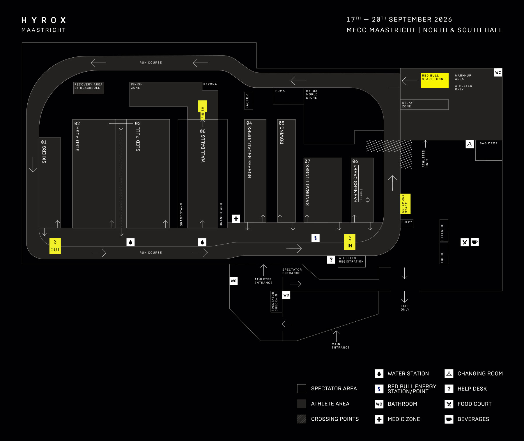 MAP HYROX Maastricht 2026